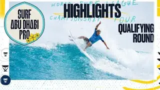 Highlights from the Men's Qualifying Round of the Surf Abu Dhabi Pro