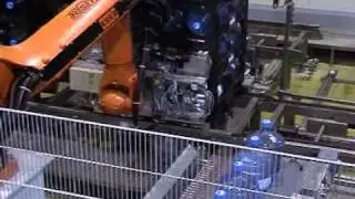 Apilado de Botellones de agua