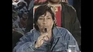 Flor Huilca Gutierrez y Martha Flores de Huilca