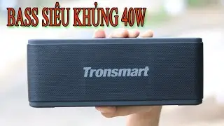 Tr&ecirc;n Tay Loa Bluetooth Bass Si&ecirc;u Khủng Tronsmart Element Mega 40W