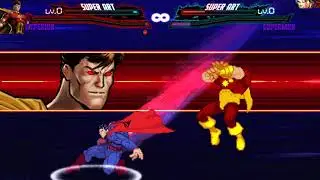 Hyperion vs Superman - Battle of Strength | Marvel vs DC | Mugen