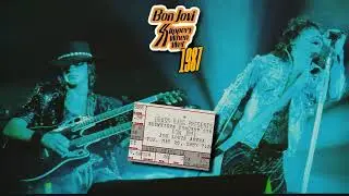 Bon Jovi - Live At The Joe Louis Arena, Detroit Night 3 1987
