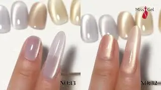 The Perfect Subtle Cat Eye Nail? Testing Magnetic Powder & Luster | New Cat-Eye Gel Polish - MissGel