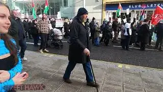 Leeds Pro-Palestine protest (31st Jan 2026) #leeds #protest #gaza #Palestine