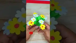 DIY Blooming Paper Flowers #shorts #feedshorts #handmade