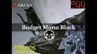 MTG: Arena Deck Tech - Бюджетный Mono Black Lifegain [стандарт THB]