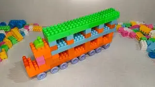 Satisfying DIY Blocks Bus / ASMR / Building Blocks / Blocks Game / Building Blocks fun.