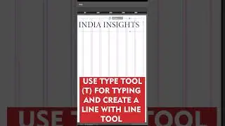 HOW TO CREATE YOUR OWN NEWSPAPER PART 1 #adobe #adobeindesign  #tutorial