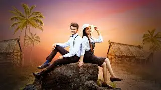 Fantasy Photoshop Manipulation Tutorial | Photo Effects | Couple Photo Editing in Photoshop - Hindi