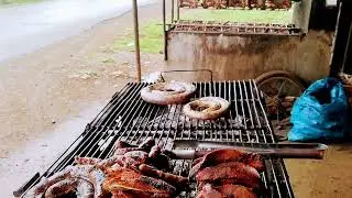 Street food in Bu Sra village #viral #subscribe #nature #vlog #video #shorts #khmer #clips #rural