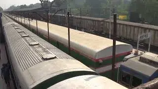Sundarban Express, the country's largest intercity train, left Rajbari!-M H Media