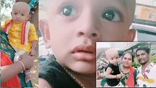 Saatvik's Tonsure | born hair cut function | ear pinching