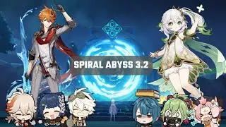 Spiral Abyss 3.2 Floor 12 FULL STAR - Childe International & Nahida Hyperbloom | Genshin Impact