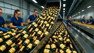 JAK se VYRÁBÍ ŠAMPUS ‘MOËT’ 🥂 | TAKHLE se PRODUKUJE ve VÝROBĚ