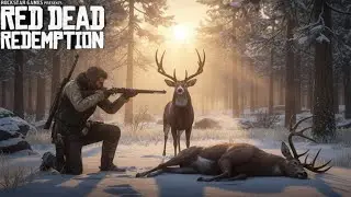 RED DEAD REDEMPTION 2 MISSION DEER HUNTING#reddeadredemption2 #reddeadredemption  #youtubevideo 