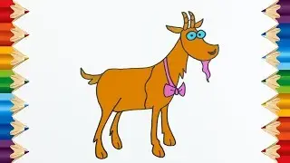 Learn color for kid | Learn colors with goat | Videos for Children