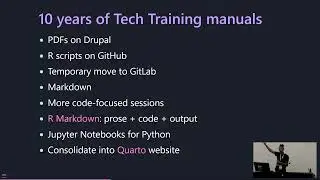 A University Library's journey in making technology training resources FAIR - St&eacute;phane Guillou