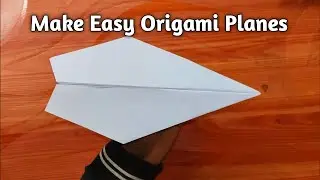 Airplane Origami ✈️ | An Easy Way to Make Paper Airplanes | Paper Plane Tutorial