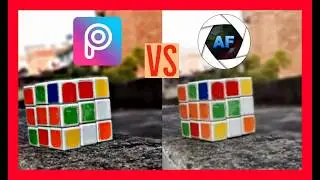 Picsart vs AfterFocus: background blur effect trick 2019