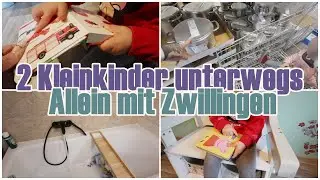 Allein mit ZWILLINGEN I 2 Kleinkinder I Ikea Shopping II ColorfulMess