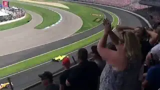 Last few laps of 2019 Indianapolis 500