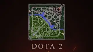 DOTA 2 map in Minecraft.