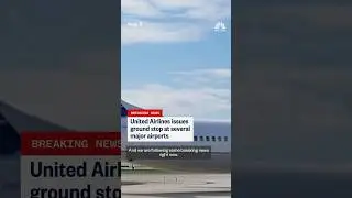 United Airlines issues ground stop at several major airports