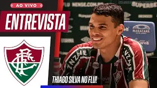 ENTREVISTA COLETIVA DE THIAGO SILVA AO VIVO NO FLUMINENSE!