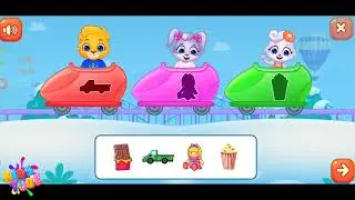 Aprender n&uacute;meros, cores, formas, tamanhos, maior menor com jogos para crian&ccedil;as de 3 anos