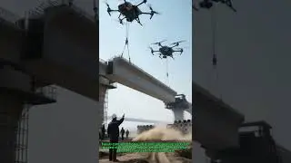 Future Highway Drone Lift: 200ft Viaduct Built in 90s!