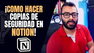 🚀Como crear copias de Seguridad en 👉 #Notion 👈 ❓| Backup!