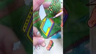 From stickers to life: A vibrant farm scene #stickers #sticker #asmr #diy