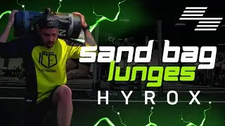 Sandbag Lunges en HYROX 💥 Preparaci&oacute;n, T&eacute;cnica y Estrategia | Martin Moncada Coach Certificado HYROX