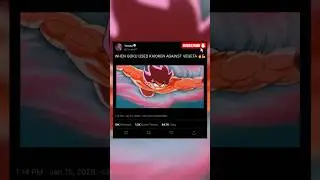 GOKU USES KAIOKEN X 3 ON VEGETA FOR FIRST TIME