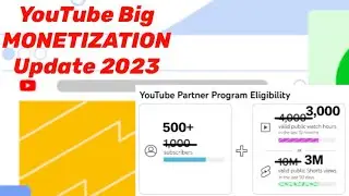 Explore the YouTube's new monetization policy 2023 | Everything you need to know