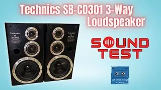 Technics SB-CD301 Speaker Sound Test