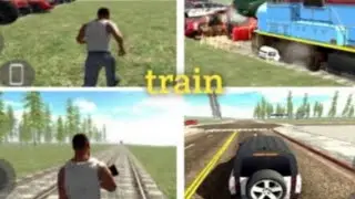 Indian bike driving 3d train cars blasting IBD3D Franklin 