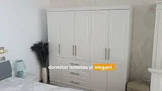 Dulap Bello 2, de la Mobila GMB │ 4 / 5 / 6 uși, 200 cm &ndash; clasic, alb, soft-close