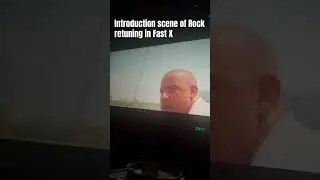Fast X Rock returns after movie scene #shorts #fast