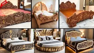 Wooden Bed Design SIMPLE AND LUXURY WITH STORAGE  Ideas for Bedroom |Double Bed, HEADBOARD DESIGN|#1
