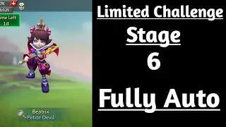 Lords mobile Limited Challenge Trick Vs Trick Stage 6 fully auto|Petite Devil Stage 6 fully auto
