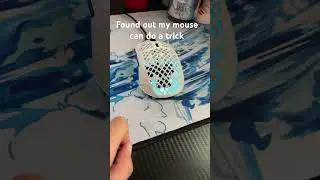The vibration of something can make my mouse light up!!!
