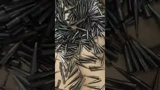Artist painting brush,  ferrule and bristle assembly machine
