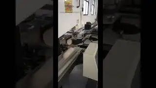Toilet paper roll production process