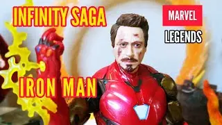 MARVEL LEGENDS INFINITY SAGA IRON MAN MK85 Action Figure Tony Stark HASBRO Toys Collectibles