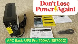 APC Back-UPS Pro 700VA(BR700G) Unboxing & Setup &ndash; A Must-Have for Every Home Office!