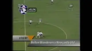 Bolton Wanderers 1-0 Newcastle United 1997/98