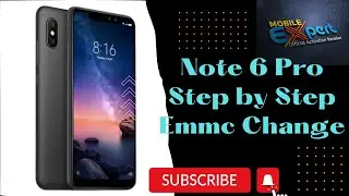 Note6 Pro Emmc Change Step by Step with UMT Dongle. No Need any Emmc Repair Box