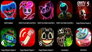 Poppy Playtime FULL GAME MOVIE | Chapter 1 2 3 4 5 6 7 8 All Bosses, Jumpscares & Endings!