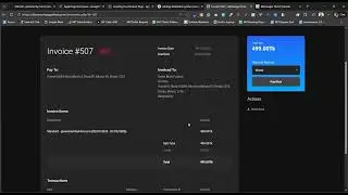 How to pay the hosting bill from the user panel